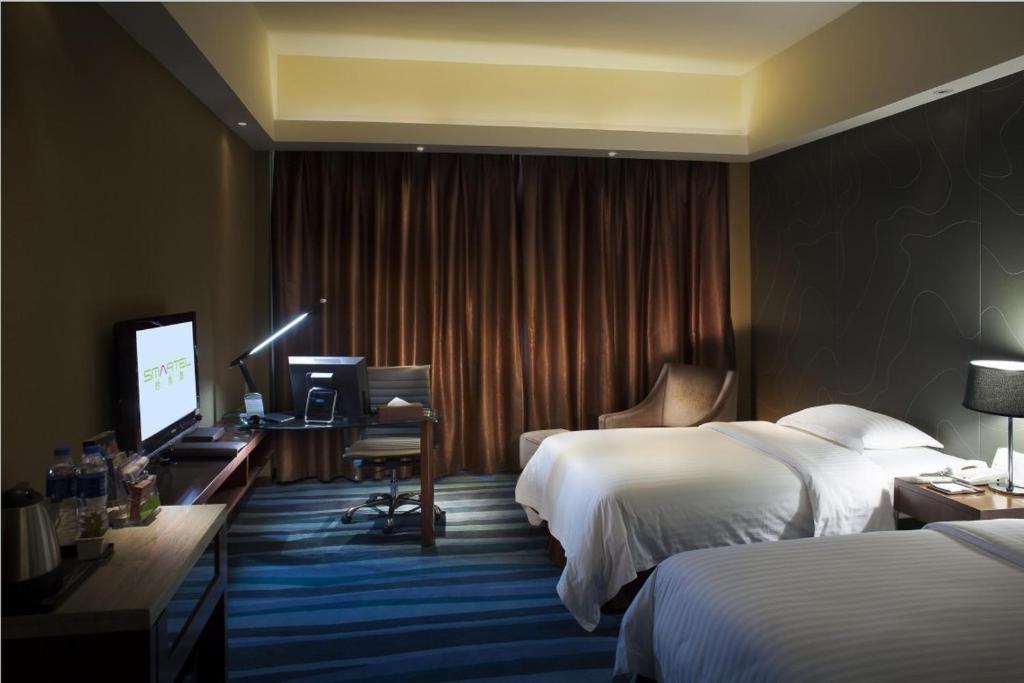 Smart Hotel Shaoxing Keqiao Exteriör bild